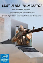 FUCHU 2025 ordinateurs portables Intel Celeron N4000 16GB RAM 1 to 2 to SSD Windows 11 ordinateur Portable déverrouiller des empreintes digitales ordinateur Portable d'étude d'affaires - FATAONFUCHU 2025 ordinateurs portables Intel Celeron N4000 16GB RAM 1 to 2 to SSD Windows 11 ordinateur Portable déverrouiller des empreintes digitales ordinateur Portable d'étude d'affairesProductivité & OrganisationFATAON