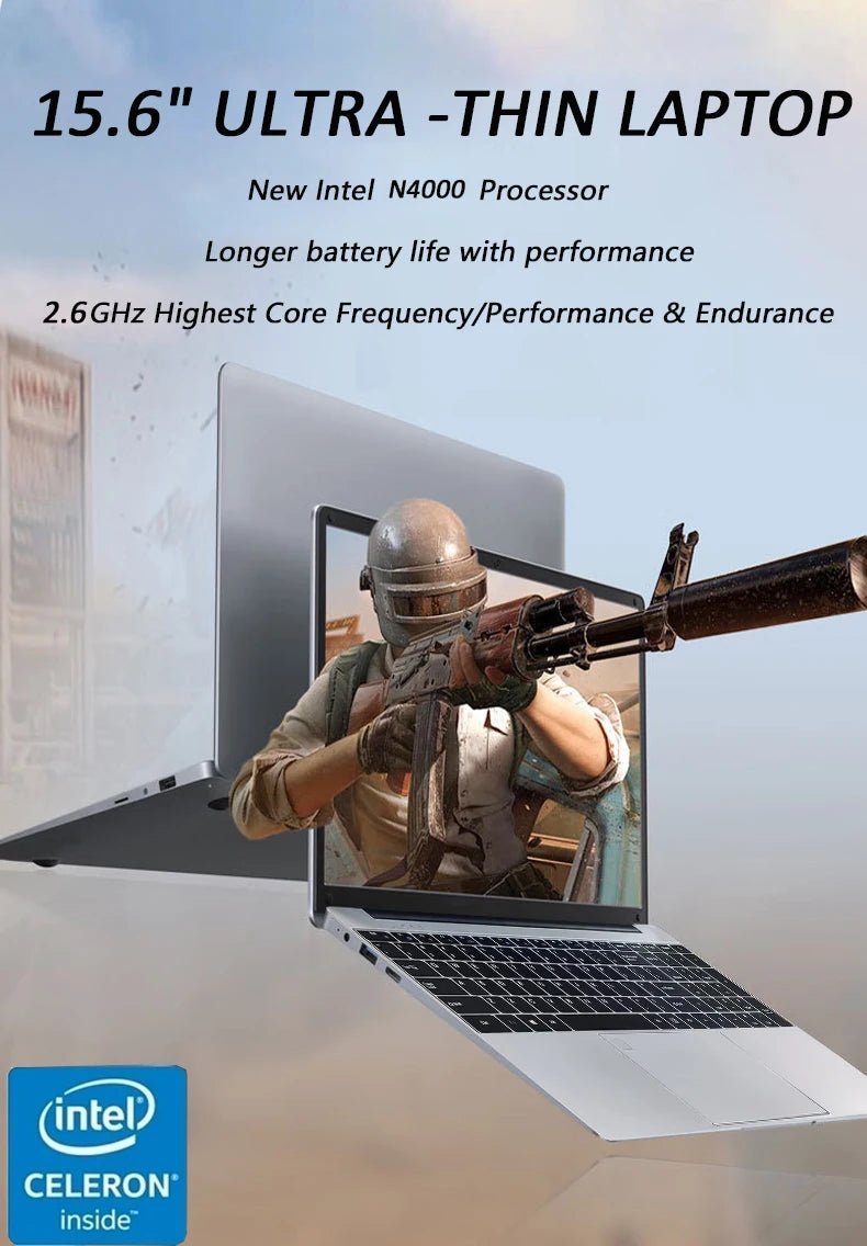 FUCHU 2025 ordinateurs portables Intel Celeron N4000 16GB RAM 1 to 2 to SSD Windows 11 ordinateur Portable déverrouiller des empreintes digitales ordinateur Portable d'étude d'affaires - FATAONFUCHU 2025 ordinateurs portables Intel Celeron N4000 16GB RAM 1 to 2 to SSD Windows 11 ordinateur Portable déverrouiller des empreintes digitales ordinateur Portable d'étude d'affairesProductivité & OrganisationFATAON