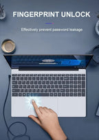 FUCHU 2025 ordinateurs portables Intel Celeron N4000 16GB RAM 1 to 2 to SSD Windows 11 ordinateur Portable déverrouiller des empreintes digitales ordinateur Portable d'étude d'affaires - FATAONFUCHU 2025 ordinateurs portables Intel Celeron N4000 16GB RAM 1 to 2 to SSD Windows 11 ordinateur Portable déverrouiller des empreintes digitales ordinateur Portable d'étude d'affairesProductivité & OrganisationFATAON