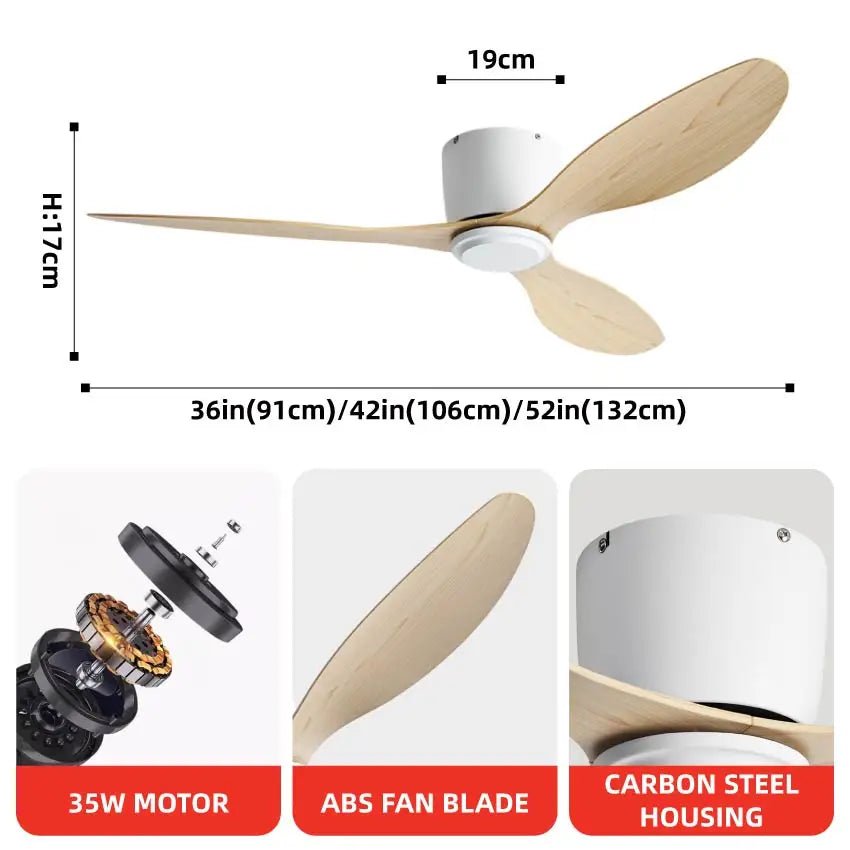 FUMANJIA Ventilateur de plafond CC ultra fin avec télécommande – Silencieux à 6 vitesses, 3 pales ABS, idéal pour les plafonds bas et les espaces minimisés (sans lumière) - FATAONFUMANJIA Ventilateur de plafond CC ultra fin avec télécommande – Silencieux à 6 vitesses, 3 pales ABS, idéal pour les plafonds bas et les espaces minimisés (sans lumière)Solutions MaisonFATAON