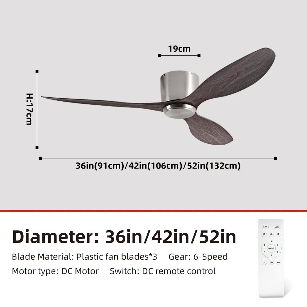 FUMANJIA Ventilateur de plafond CC ultra fin avec télécommande – Silencieux à 6 vitesses, 3 pales ABS, idéal pour les plafonds bas et les espaces minimisés (sans lumière) - FATAONFUMANJIA Ventilateur de plafond CC ultra fin avec télécommande – Silencieux à 6 vitesses, 3 pales ABS, idéal pour les plafonds bas et les espaces minimisés (sans lumière)Solutions MaisonFATAON
