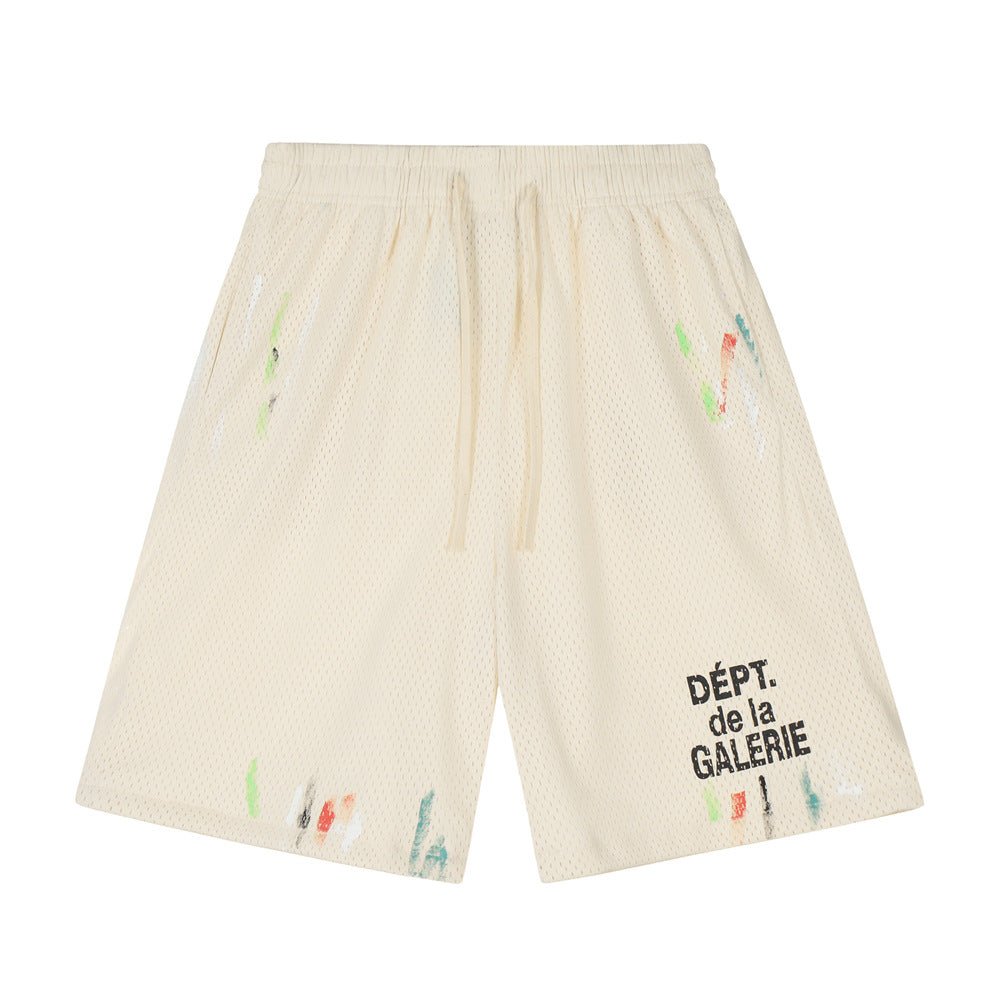 GALLERY DEPT American Style High Street Vintage Camouflage Shorts Men's and Women's Loose Casual All-match Pants Couple Trendy - FATAONGALLERY DEPT American Style High Street Vintage Camouflage Shorts Men's and Women's Loose Casual All-match Pants Couple TrendyMode HommeFATAON
