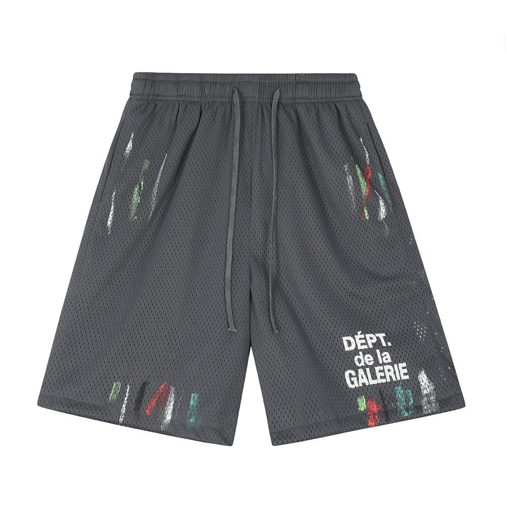 GALLERY DEPT American Style High Street Vintage Camouflage Shorts Men's and Women's Loose Casual All-match Pants Couple Trendy - FATAONGALLERY DEPT American Style High Street Vintage Camouflage Shorts Men's and Women's Loose Casual All-match Pants Couple TrendyMode HommeFATAON