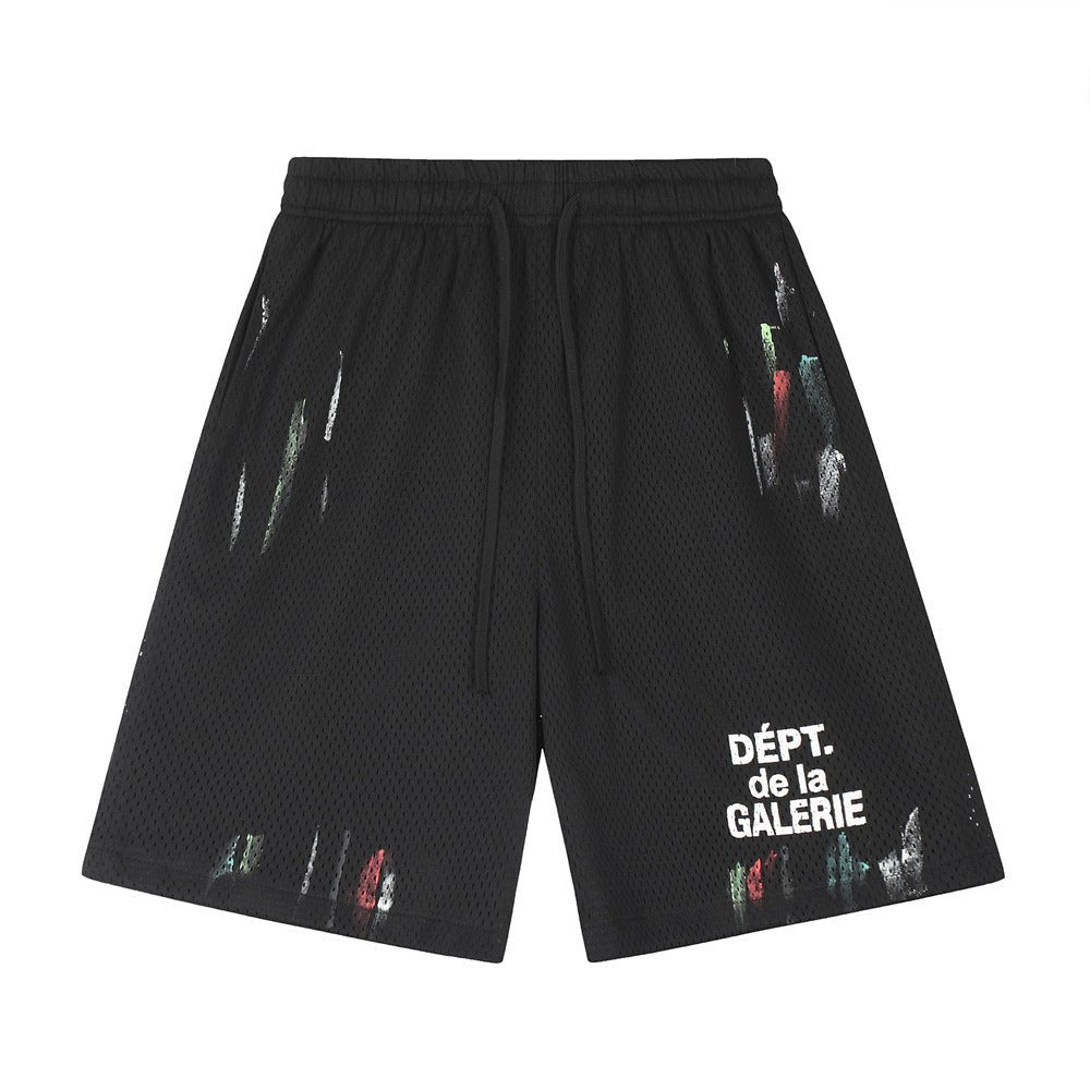 GALLERY DEPT American Style High Street Vintage Camouflage Shorts Men's and Women's Loose Casual All-match Pants Couple Trendy - FATAONGALLERY DEPT American Style High Street Vintage Camouflage Shorts Men's and Women's Loose Casual All-match Pants Couple TrendyMode HommeFATAON