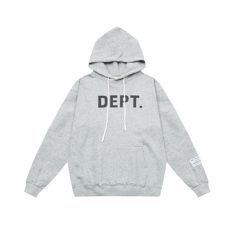 Gallery Dept Letter Printed High Street Terry Hoodie Autumn and Winter Loose High Street Hooded Sweatshirt for Men and Women Couples - FATAONGallery Dept Letter Printed High Street Terry Hoodie Autumn and Winter Loose High Street Hooded Sweatshirt for Men and Women CouplesMode HommeFATAON