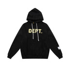 Gallery Dept Letter Printed High Street Terry Hoodie Autumn and Winter Loose High Street Hooded Sweatshirt for Men and Women Couples - FATAONGallery Dept Letter Printed High Street Terry Hoodie Autumn and Winter Loose High Street Hooded Sweatshirt for Men and Women CouplesMode HommeFATAON