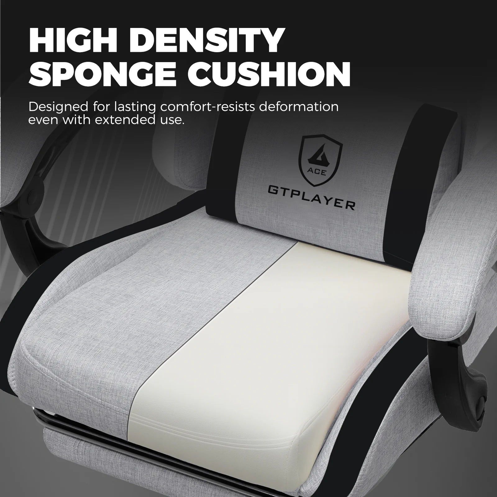 Gaming Chair with Footrest, Computer Gaming Chair for Adults and Kids, Height Adjustable Gamer Chair with 90 - 155° Recline & Removable Headrest Lumbar Support,Gray - Fix & GoGaming Chair with Footrest, Computer Gaming Chair for Adults and Kids, Height Adjustable Gamer Chair with 90 - 155° Recline & Removable Headrest Lumbar Support,Graystreamin & gamingFix & Go