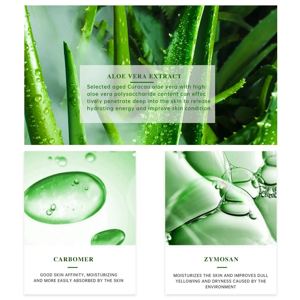 Gel d'aloe Vera 99%, hydratation en profondeur et hydratant pour le visage, rétrécit les Pores, masque de sommeil, produits de soins coréens pour la peau, 300g - FATAONGel d'aloe Vera 99%, hydratation en profondeur et hydratant pour le visage, rétrécit les Pores, masque de sommeil, produits de soins coréens pour la peau, 300gBeauté & CosmétiquesFATAON