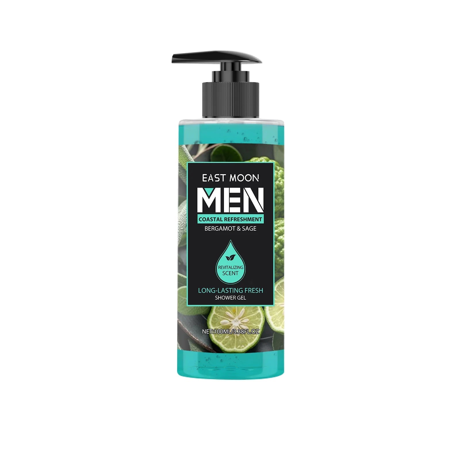 Gel douche nettoyant en profondeur pour hommes, Eucalyptus, noix de coco, parfum rafraîchissant, parfum longue durée, contrôle de l'huile, 100ml - FATAONGel douche nettoyant en profondeur pour hommes, Eucalyptus, noix de coco, parfum rafraîchissant, parfum longue durée, contrôle de l'huile, 100mlBeauté HommeFATAON