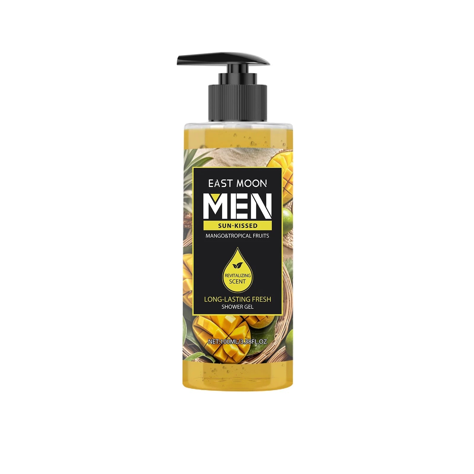 Gel douche nettoyant en profondeur pour hommes, Eucalyptus, noix de coco, parfum rafraîchissant, parfum longue durée, contrôle de l'huile, 100ml - FATAONGel douche nettoyant en profondeur pour hommes, Eucalyptus, noix de coco, parfum rafraîchissant, parfum longue durée, contrôle de l'huile, 100mlBeauté HommeFATAON