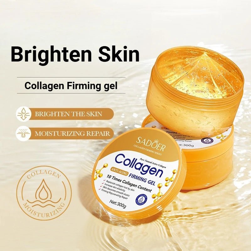Gel hydratant à l'aloe vera 300g, vitamine C et collagène, gel réparateur apaisant à l'huile d'onagre VE pour le visage et le corps - FATAONGel hydratant à l'aloe vera 300g, vitamine C et collagène, gel réparateur apaisant à l'huile d'onagre VE pour le visage et le corpsFATAON