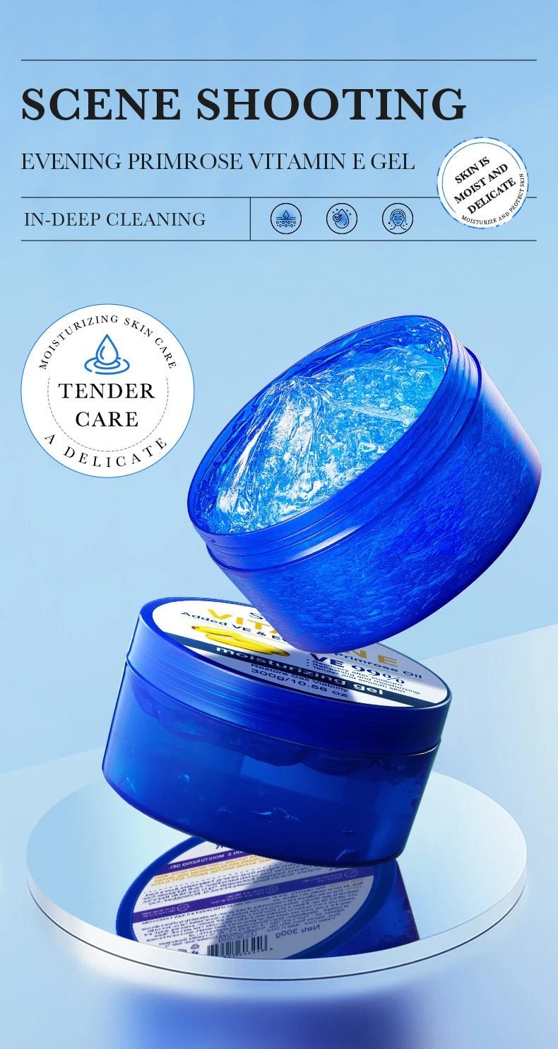 Gel hydratant à l'aloe vera 300g, vitamine C et collagène, gel réparateur apaisant à l'huile d'onagre VE pour le visage et le corps - FATAONGel hydratant à l'aloe vera 300g, vitamine C et collagène, gel réparateur apaisant à l'huile d'onagre VE pour le visage et le corpsFATAON