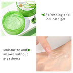 Gel hydratant à l'aloe vera 300g, vitamine C et collagène, gel réparateur apaisant à l'huile d'onagre VE pour le visage et le corps - FATAONGel hydratant à l'aloe vera 300g, vitamine C et collagène, gel réparateur apaisant à l'huile d'onagre VE pour le visage et le corpsFATAON