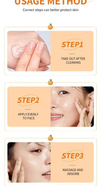 Gel hydratant à l'aloe vera 300g, vitamine C et collagène, gel réparateur apaisant à l'huile d'onagre VE pour le visage et le corps - FATAONGel hydratant à l'aloe vera 300g, vitamine C et collagène, gel réparateur apaisant à l'huile d'onagre VE pour le visage et le corpsFATAON