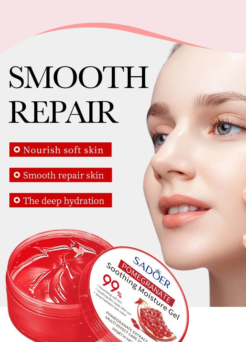 Gel hydratant à l'aloe vera 300g, vitamine C et collagène, gel réparateur apaisant à l'huile d'onagre VE pour le visage et le corps - FATAONGel hydratant à l'aloe vera 300g, vitamine C et collagène, gel réparateur apaisant à l'huile d'onagre VE pour le visage et le corpsFATAON
