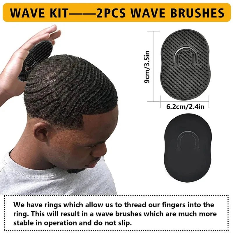 Gel ondulé 360 pour contrôle des frisottis, crème nourrissante à forte tenue pour cuir chevelu, pommade naturelle Anti-perte de cheveux en argile pour hommes noirs africains - FATAONGel ondulé 360 pour contrôle des frisottis, crème nourrissante à forte tenue pour cuir chevelu, pommade naturelle Anti-perte de cheveux en argile pour hommes noirs africainsBeauté HommeFATAON