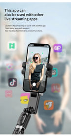 Handheld Gimbal Stabilizer Selfie Stick Tripod For iPhone Android Cell Phone Mobile Smartphone Camera Hand Portable Cellphone - Fix & GoHandheld Gimbal Stabilizer Selfie Stick Tripod For iPhone Android Cell Phone Mobile Smartphone Camera Hand Portable CellphoneVidéo & PhotoFix & Go