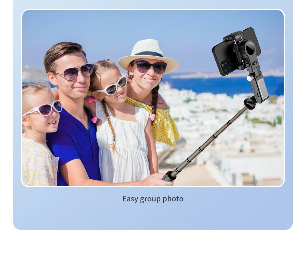 Handheld Gimbal Stabilizer Selfie Stick Tripod For iPhone Android Cell Phone Mobile Smartphone Camera Hand Portable Cellphone - Fix & GoHandheld Gimbal Stabilizer Selfie Stick Tripod For iPhone Android Cell Phone Mobile Smartphone Camera Hand Portable CellphoneVidéo & PhotoFix & Go