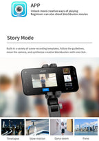 Handheld Gimbal Stabilizer Selfie Stick Tripod For iPhone Android Cell Phone Mobile Smartphone Camera Hand Portable Cellphone - Fix & GoHandheld Gimbal Stabilizer Selfie Stick Tripod For iPhone Android Cell Phone Mobile Smartphone Camera Hand Portable CellphoneVidéo & PhotoFix & Go