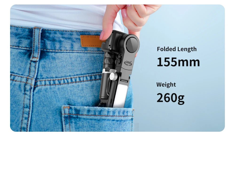 Handheld Gimbal Stabilizer Selfie Stick Tripod For iPhone Android Cell Phone Mobile Smartphone Camera Hand Portable Cellphone - Fix & GoHandheld Gimbal Stabilizer Selfie Stick Tripod For iPhone Android Cell Phone Mobile Smartphone Camera Hand Portable CellphoneVidéo & PhotoFix & Go