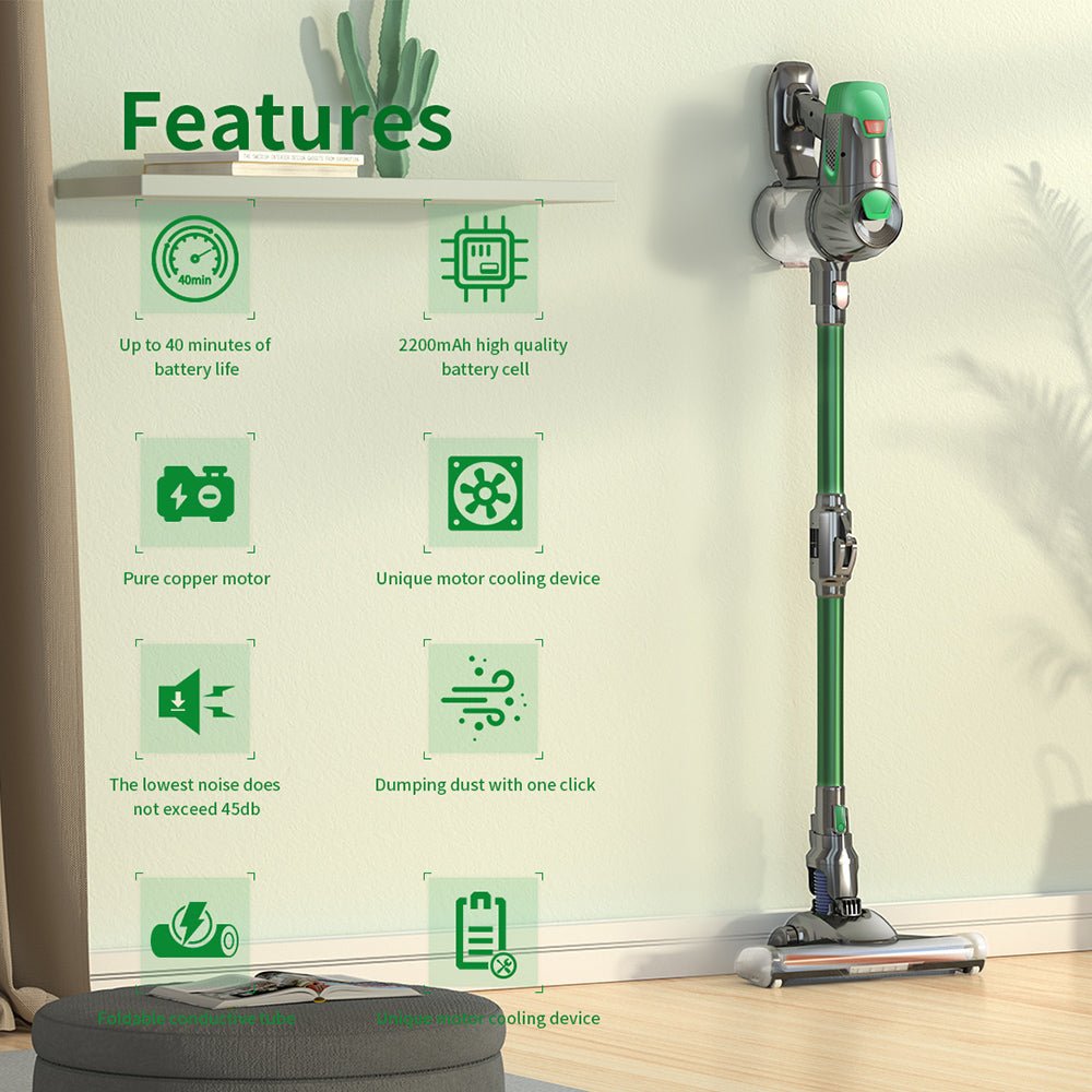 Handheld Wireless Vaccum Cleaner with Foldable Tube - Fix & GoHandheld Wireless Vaccum Cleaner with Foldable TubeFix & Go