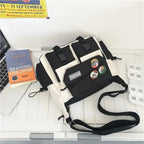 Harajuku Men Nylon Crossbody Bags for Women Messenger Bag Girls School Book Bags Youth Canvas Handbags Shoulder Bag Sac Bolsas - FATAONHarajuku Men Nylon Crossbody Bags for Women Messenger Bag Girls School Book Bags Youth Canvas Handbags Shoulder Bag Sac BolsasMode FemmeFATAON