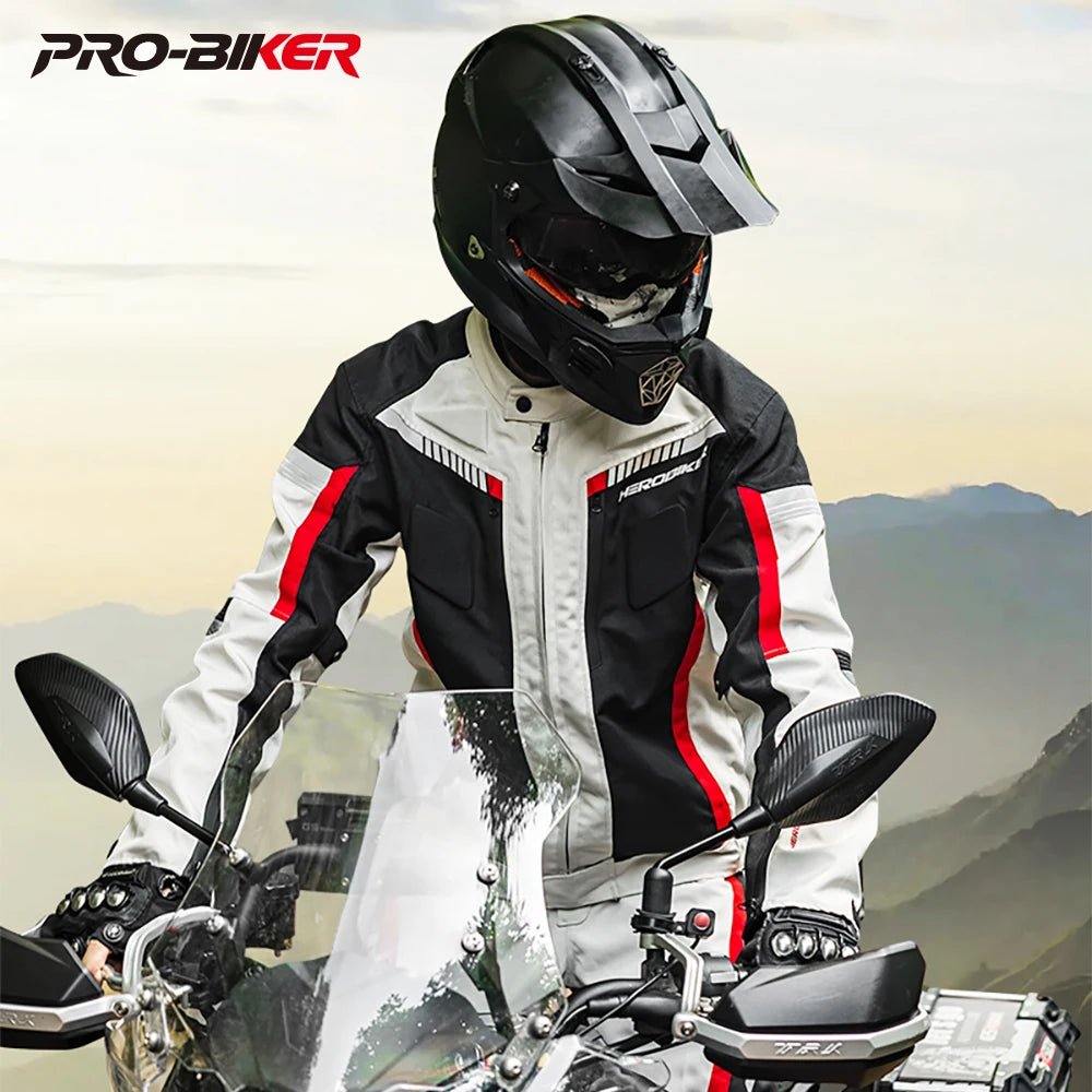 HEROBIKER veste de Moto imperméable homme veste de course pantalon de Moto portable vêtements de Moto avec Protection EVA - FATAONHEROBIKER veste de Moto imperméable homme veste de course pantalon de Moto portable vêtements de Moto avec Protection EVAAccessoires MotoFATAON