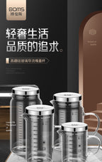 High Borosilicate Glass Scale Milk Cup Household High Temperature Resistant Water Cup with Lid Microwave Soybean Milk Cup Breakfast Cup - FATAONHigh Borosilicate Glass Scale Milk Cup Household High Temperature Resistant Water Cup with Lid Microwave Soybean Milk Cup Breakfast CupSolutions MaisonFATAON