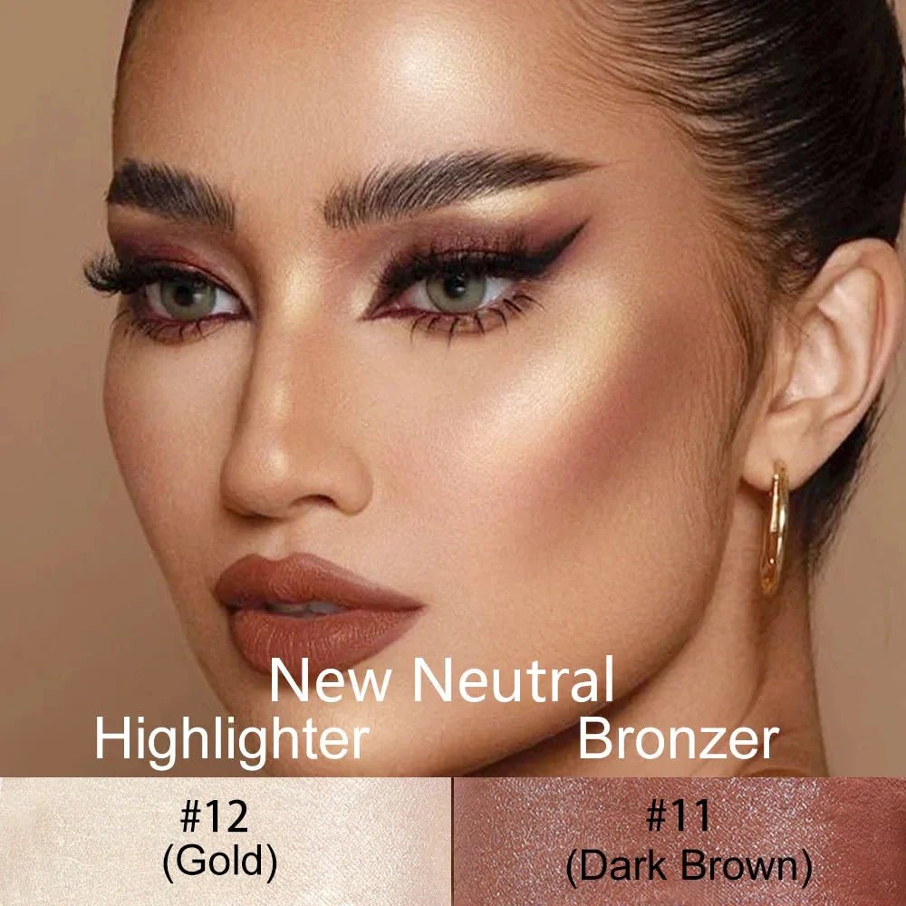 Highlighting&Bronzer Brightening Blusher Rouge Concealer Pen Lasting Corrector Contouring Cosmetics - #product_typeFATAON