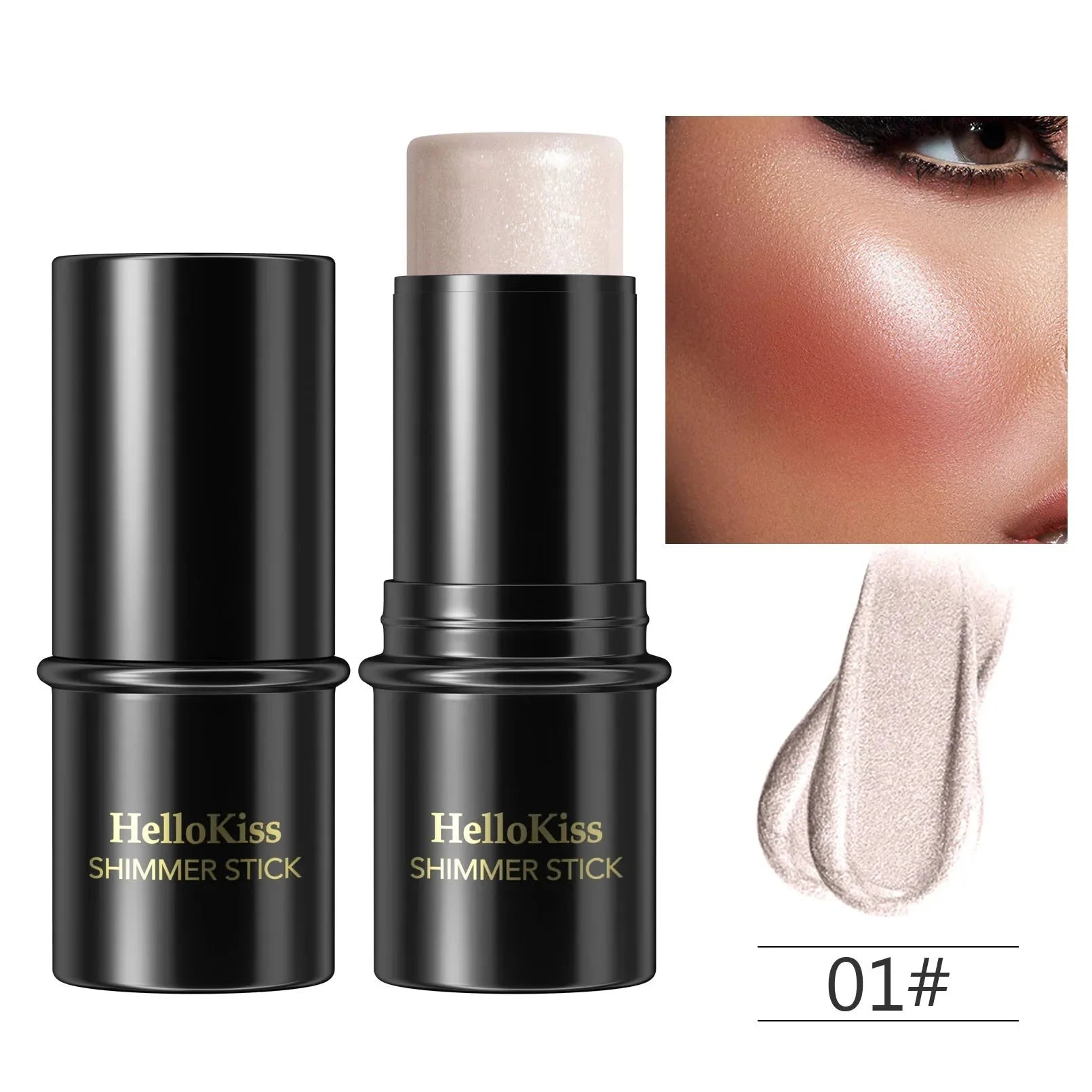Highlighting&Bronzer Stick Face Brightening Blusher Rouge Concealer Pen Long Lasting Corrector Nose Shadow Contouring Cosmetics - Fix & GoHighlighting&Bronzer Stick Face Brightening Blusher Rouge Concealer Pen Long Lasting Corrector Nose Shadow Contouring CosmeticsFix & Go