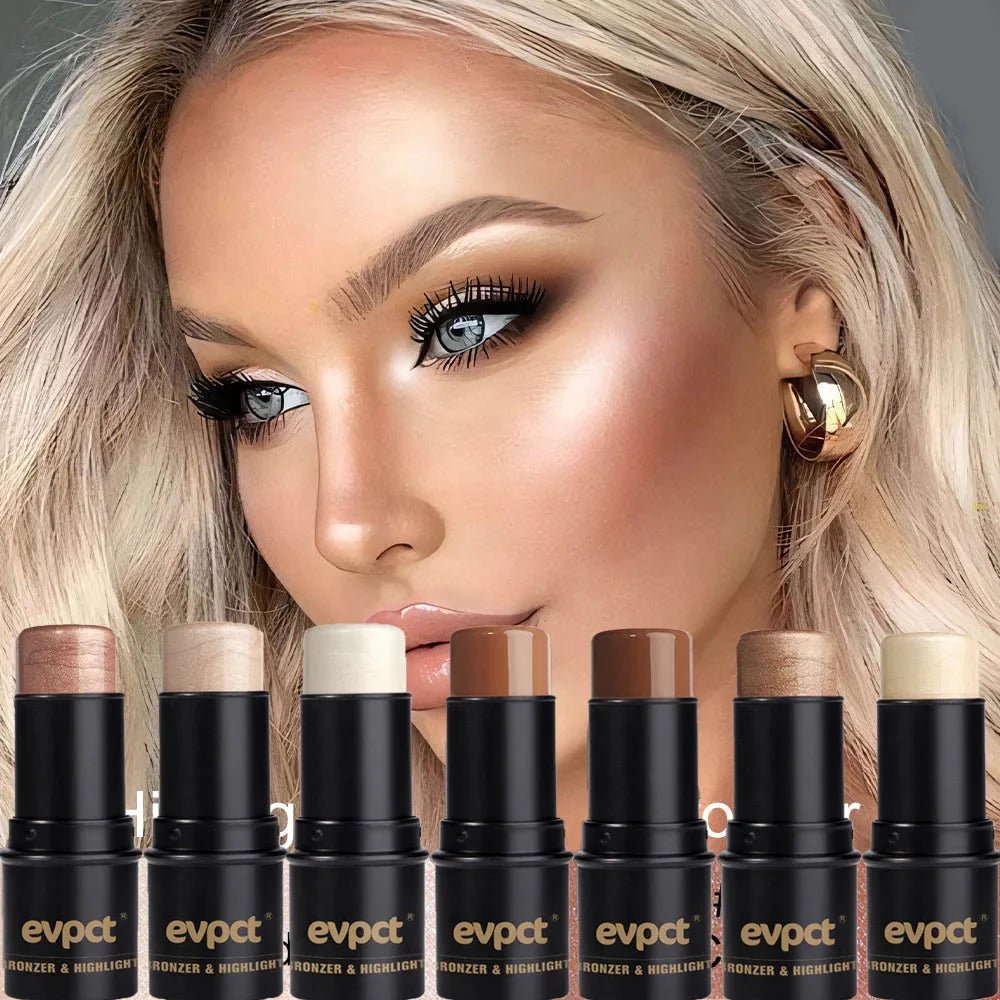 Highlighting&Bronzer Brightening Blusher Rouge Concealer Pen Lasting Corrector Contouring Cosmetics - #product_typeFATAON
