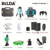 HILDA 4D 16 Lines Laser Level 360 Self Leveling Horizontal Vertical Green Light Professional Tool with Remote Control Tripod - Fix & GoHILDA 4D 16 Lines Laser Level 360 Self Leveling Horizontal Vertical Green Light Professional Tool with Remote Control TripodOutils & MesureFix & Go