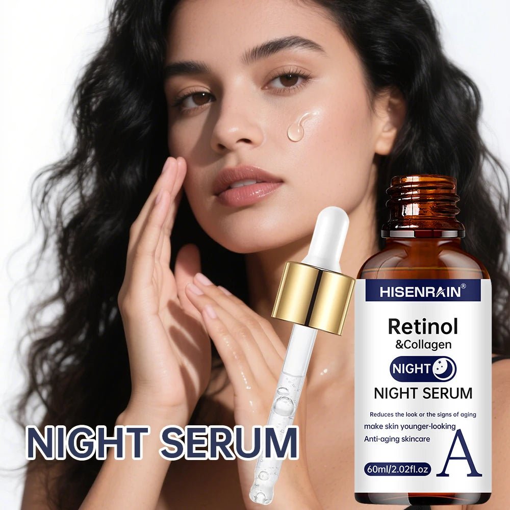 HISENRAIN Sérum Vitamine C + Rétinol + Acide Hyaluronique Duo | Combo éclaircissant et hydratation anti-âge | Pour tout type de peau. - FATAONHISENRAIN Sérum Vitamine C + Rétinol + Acide Hyaluronique Duo | Combo éclaircissant et hydratation anti-âge | Pour tout type de peau.Beauty & CosmétiquesFATAON