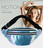 Holographic Fanny Pack Hologram Waist Bag Laser Beach Travel Banana Hip Bum Zip Waist Bags Women Belt Bag For Girls - FATAONHolographic Fanny Pack Hologram Waist Bag Laser Beach Travel Banana Hip Bum Zip Waist Bags Women Belt Bag For GirlsMode FemmeFATAON