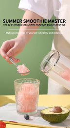 HOMEFISH - Gobelet à jus portable rechargeable compact - Mixeur multifonctionnel pour étudiants - Machine à jus frais à emporter - FATAONHOMEFISH - Gobelet à jus portable rechargeable compact - Mixeur multifonctionnel pour étudiants - Machine à jus frais à emporterSolutions MaisonFATAON
