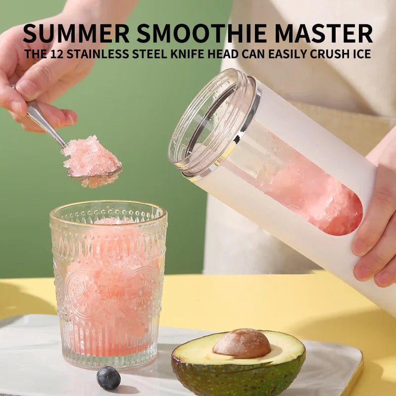 HOMEFISH - Gobelet à jus portable rechargeable compact - Mixeur multifonctionnel pour étudiants - Machine à jus frais à emporter - FATAONHOMEFISH - Gobelet à jus portable rechargeable compact - Mixeur multifonctionnel pour étudiants - Machine à jus frais à emporterSolutions MaisonFATAON