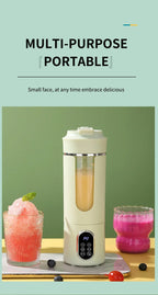 HOMEFISH - Gobelet à jus portable rechargeable compact - Mixeur multifonctionnel pour étudiants - Machine à jus frais à emporter - FATAONHOMEFISH - Gobelet à jus portable rechargeable compact - Mixeur multifonctionnel pour étudiants - Machine à jus frais à emporterSolutions MaisonFATAON