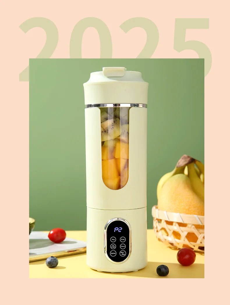 HOMEFISH - Gobelet à jus portable rechargeable compact - Mixeur multifonctionnel pour étudiants - Machine à jus frais à emporter - FATAONHOMEFISH - Gobelet à jus portable rechargeable compact - Mixeur multifonctionnel pour étudiants - Machine à jus frais à emporterSolutions MaisonFATAON