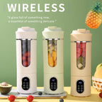 HOMEFISH - Gobelet à jus portable rechargeable compact - Mixeur multifonctionnel pour étudiants - Machine à jus frais à emporter - FATAONHOMEFISH - Gobelet à jus portable rechargeable compact - Mixeur multifonctionnel pour étudiants - Machine à jus frais à emporterSolutions MaisonFATAON