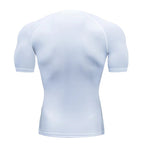 Hommes course Compression T-shirt à manches courtes Sport t-shirts Gym Fitness Sportshirts mâle Jogging survêtement Homme athlétique chemise hauts - FATAONHommes course Compression T-shirt à manches courtes Sport t-shirts Gym Fitness Sportshirts mâle Jogging survêtement Homme athlétique chemise hautsMode HommeFATAON