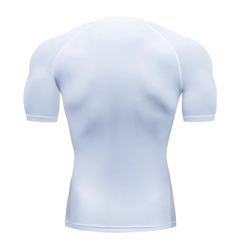 Hommes course Compression T-shirt à manches courtes Sport t-shirts Gym Fitness Sportshirts mâle Jogging survêtement Homme athlétique chemise hauts - FATAONHommes course Compression T-shirt à manches courtes Sport t-shirts Gym Fitness Sportshirts mâle Jogging survêtement Homme athlétique chemise hautsMode HommeFATAON