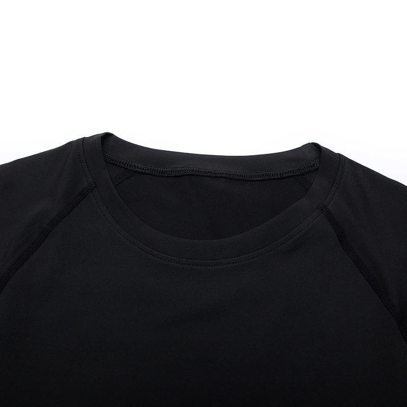 Hommes course Compression T-shirt à manches courtes Sport t-shirts Gym Fitness Sportshirts mâle Jogging survêtement Homme athlétique chemise hauts - FATAONHommes course Compression T-shirt à manches courtes Sport t-shirts Gym Fitness Sportshirts mâle Jogging survêtement Homme athlétique chemise hautsMode HommeFATAON