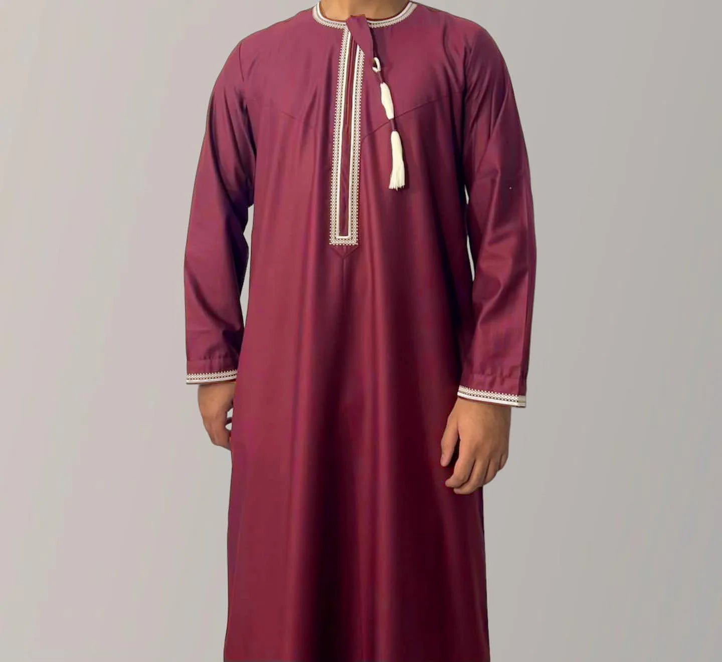 Hommes musulmans à manches longues Robe pull Aman Abaya Jubba Thobe pour hommes saoudien arabe caftan Islam vêtements Rayer Robe Afghan mâle - FATAONHommes musulmans à manches longues Robe pull Aman Abaya Jubba Thobe pour hommes saoudien arabe caftan Islam vêtements Rayer Robe Afghan mâleMode HommeFATAON