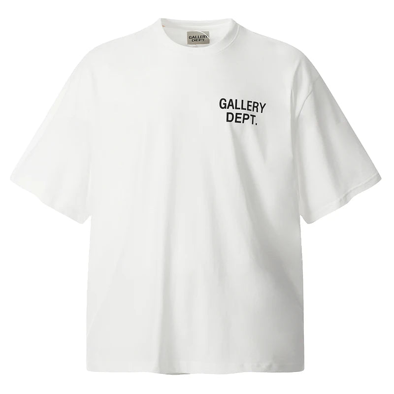 Hommes T-shirts blancs et noirs t-shirt dépôt galerie dépôt vêtements été - FATAONHommes T-shirts blancs et noirs t-shirt dépôt galerie dépôt vêtements étéMode HommeFATAON
