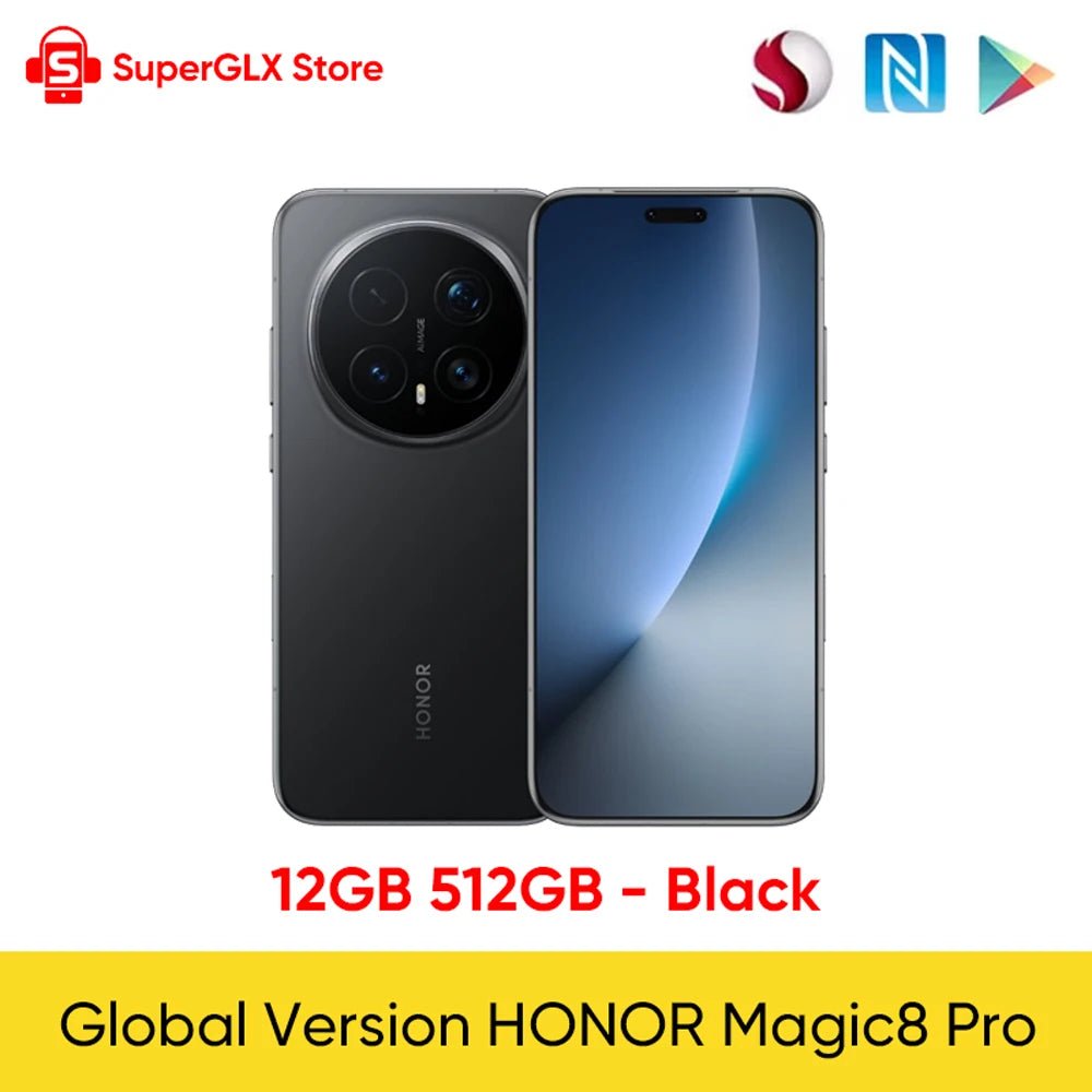 HONOR Magic8 Pro Version Globale Snapdragon 8 Elite Gen 5 Écran OLED 6,71 pouces Batterie 7100 mAh Prise en charge SuperCharge 100W eSIM NFC - FATAONHONOR Magic8 Pro Version Globale Snapdragon 8 Elite Gen 5 Écran OLED 6,71 pouces Batterie 7100 mAh Prise en charge SuperCharge 100W eSIM NFCProductivité & OrganisationFATAON
