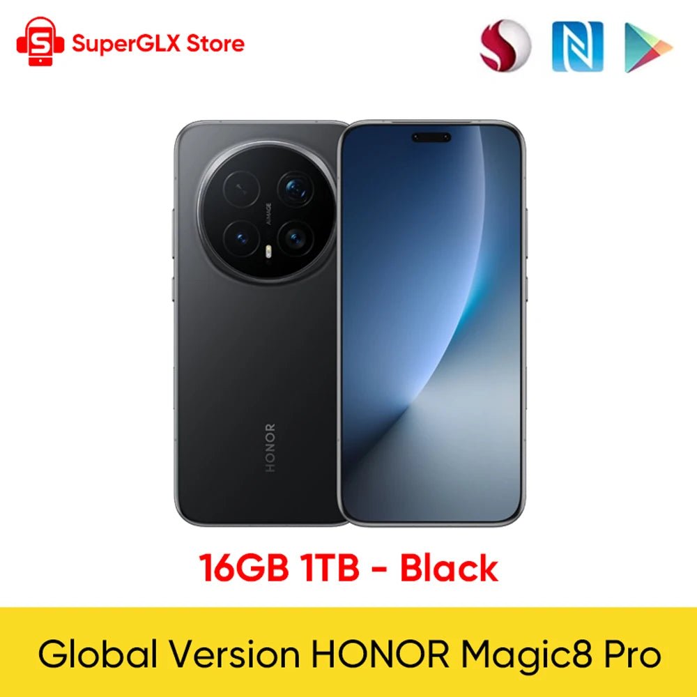 HONOR Magic8 Pro Version Globale Snapdragon 8 Elite Gen 5 Écran OLED 6,71 pouces Batterie 7100 mAh Prise en charge SuperCharge 100W eSIM NFC - FATAONHONOR Magic8 Pro Version Globale Snapdragon 8 Elite Gen 5 Écran OLED 6,71 pouces Batterie 7100 mAh Prise en charge SuperCharge 100W eSIM NFCProductivité & OrganisationFATAON