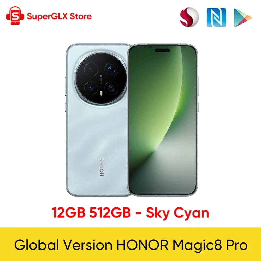 HONOR Magic8 Pro Version Globale Snapdragon 8 Elite Gen 5 Écran OLED 6,71 pouces Batterie 7100 mAh Prise en charge SuperCharge 100W eSIM NFC - FATAONHONOR Magic8 Pro Version Globale Snapdragon 8 Elite Gen 5 Écran OLED 6,71 pouces Batterie 7100 mAh Prise en charge SuperCharge 100W eSIM NFCProductivité & OrganisationFATAON