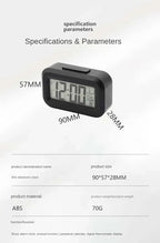 Horloge numérique de bureau Alarme de bureau multifonctionnelle rétroéclairée par LED, décorations de table, électronique électronique, calendrier, données, mur - FATAONHorloge numérique de bureau Alarme de bureau multifonctionnelle rétroéclairée par LED, décorations de table, électronique électronique, calendrier, données, murSolutions MaisonFATAON