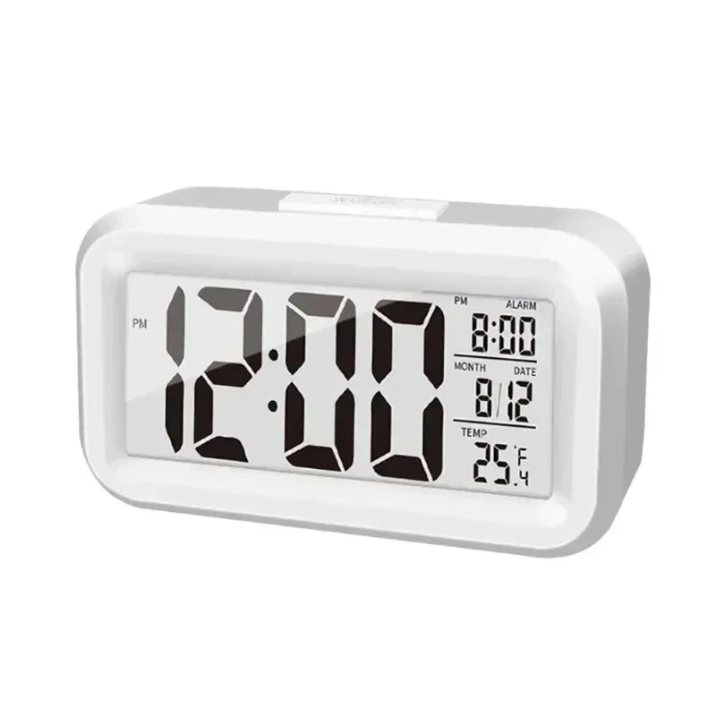Horloge numérique de bureau Alarme de bureau multifonctionnelle rétroéclairée par LED, décorations de table, électronique électronique, calendrier, données, mur - FATAONHorloge numérique de bureau Alarme de bureau multifonctionnelle rétroéclairée par LED, décorations de table, électronique électronique, calendrier, données, murSolutions MaisonFATAON