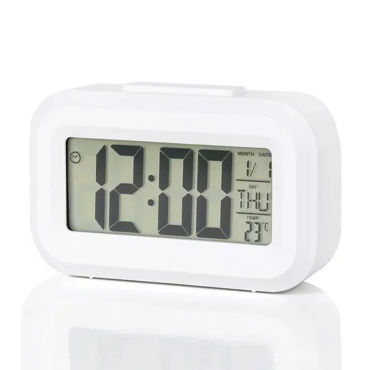 Horloge numérique de bureau Alarme de bureau multifonctionnelle rétroéclairée par LED, décorations de table, électronique électronique, calendrier, données, mur - FATAONHorloge numérique de bureau Alarme de bureau multifonctionnelle rétroéclairée par LED, décorations de table, électronique électronique, calendrier, données, murSolutions MaisonFATAON